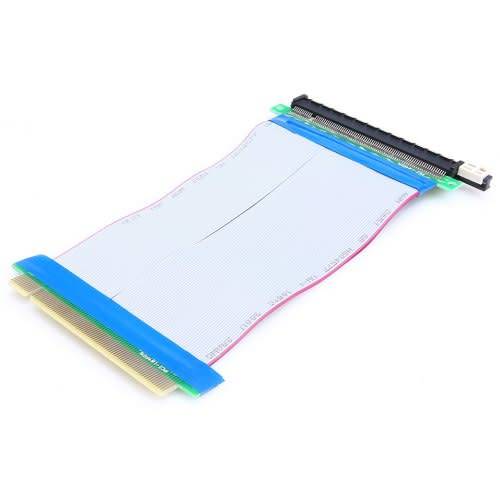 PCI Express x16 Riser Card Flexible Extender Cable - 100mm