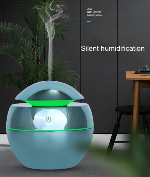USB Aroma Diffuser Air Humidifier Essential Oil Diffuser 130ML Ultrasonic Remote Control Cool Mist