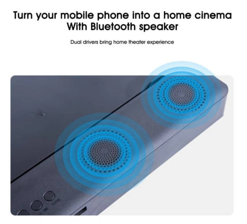 12 Inch Phone Screen Magnifier With Bluetooth Stereo Speaker Foldable Screen Phone Amplifier Compate