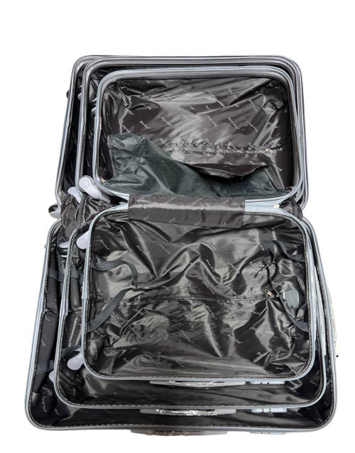 3 Piece Premium Travel Luggage Bag Set - Sea Green - Blue Star Brand