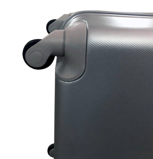 3 Piece Lightweight Luggage Set - Silver NEW