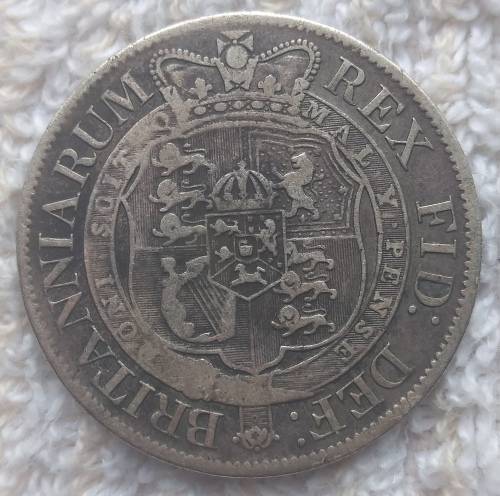 Great Britain 1817 half crown