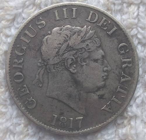 Great Britain 1817 half crown