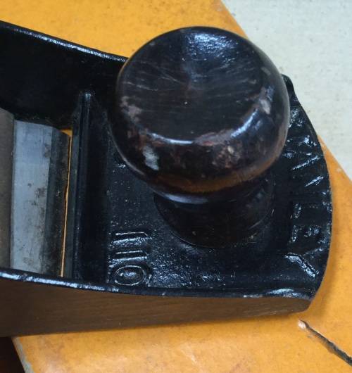 Stanley No. 110 block plane....please photos for excellent overall condition, though blade hit