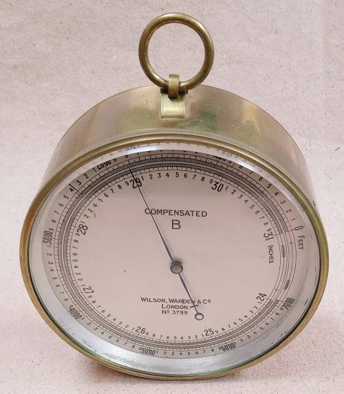 WW1 military barometer / altimeter.....compensated