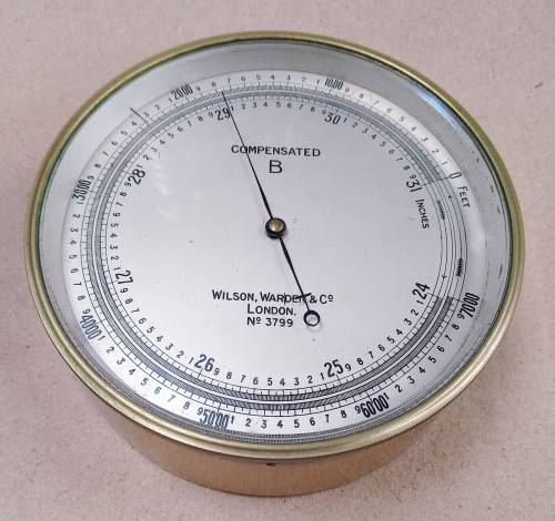 WW1 military barometer / altimeter.....compensated
