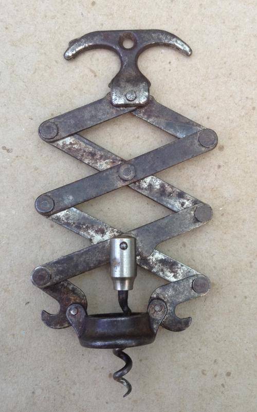 Vintage Concertina Cork Screw
