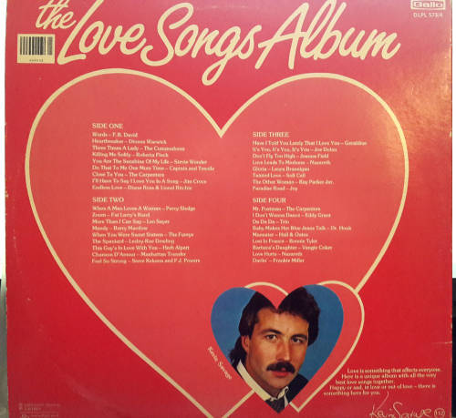 The Love Songs Album - Double Compilation Vinyl / LP