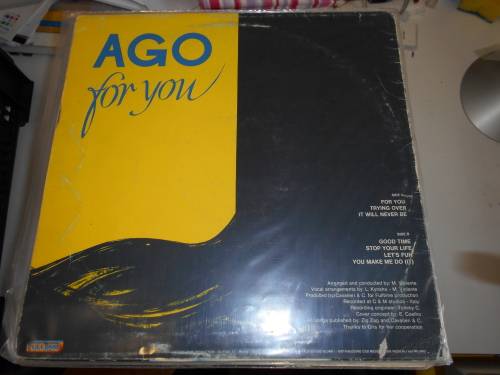 Ago - For You Vinyl LP