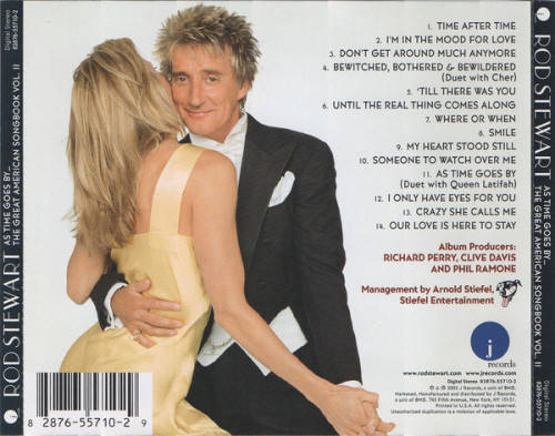 Rod Stewart - As Time Goes By... The Great American Songbook Vol. II CD Import