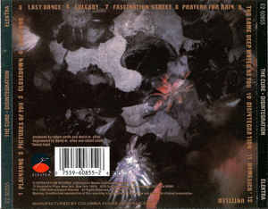 The Cure - Disintegration CD Import