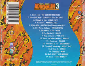 Various - Dance Adrenalin 3 CD
