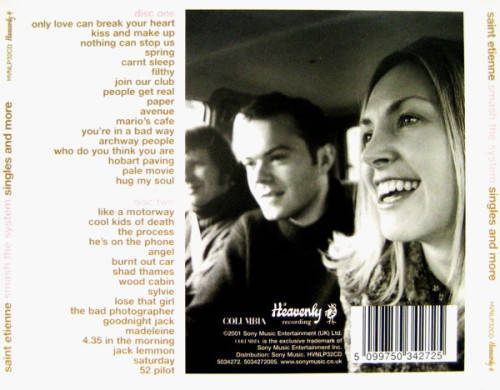 Saint Etienne - Smash the System (Singles and More) 2 CD Import