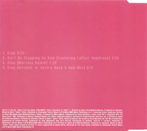 Spice Girls - Stop CD Maxi Single Import