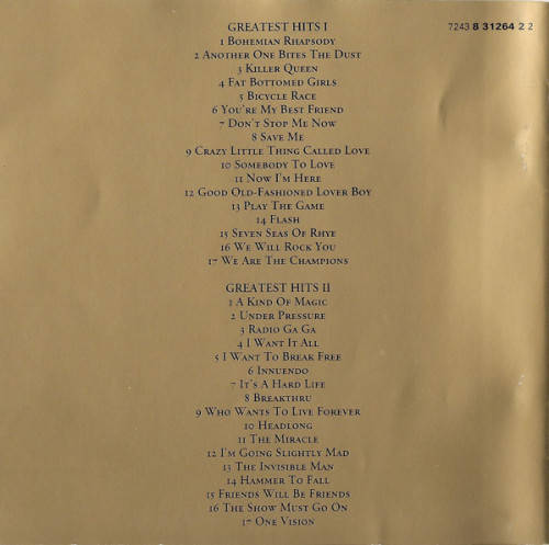 Queen - Greatest Hits I & II CD Import