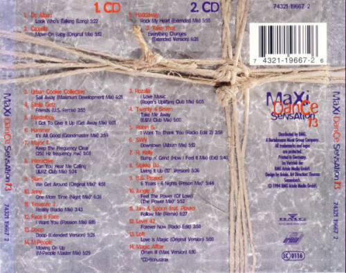 Various - Maxi Dance Sensation 13 Double CD Import