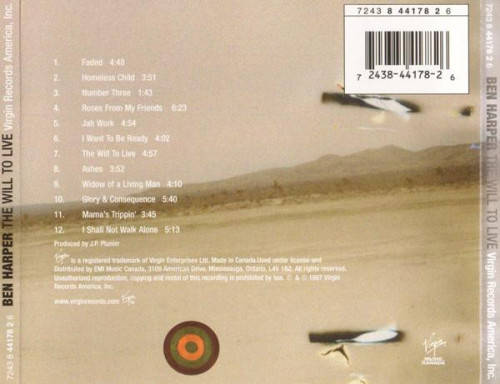 Ben Harper - The Will To Live CD Import