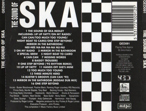 Various - Sound of Ska CD Import