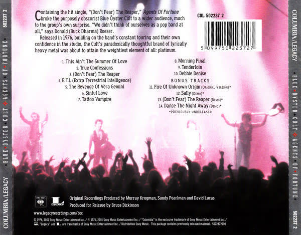 Blue Öyster Cult - Agents of Fortune CD Import