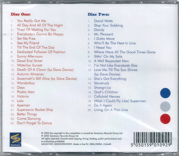 Kinks - Ultimate Collection Double CD Import
