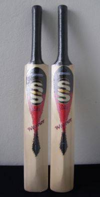 TWO LANCE KLUSENER MINI CRICKET BATS