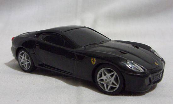 BLACK FERRARI 599 GTB FIORANO MADE FOR SHELL V POWER - VERY COLLECTIBLE