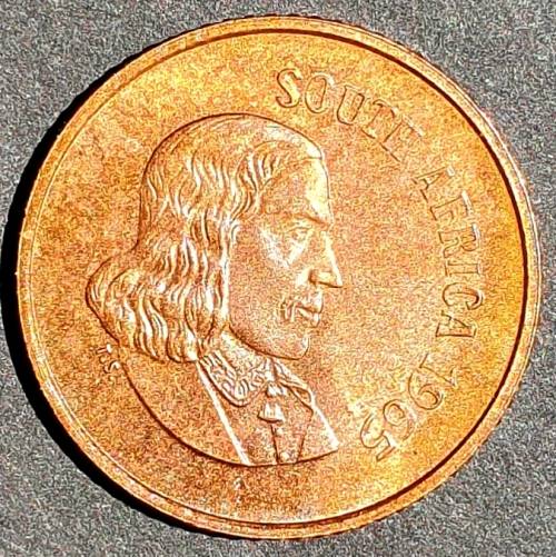 1965 1 Cent English - Perfect UNC Condition - Mintage Only 1180
