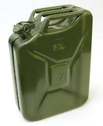 Green Steel Jerry Can