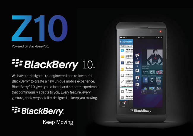 Blackberry z10 - Sealed in the box - NEW - Local Stock