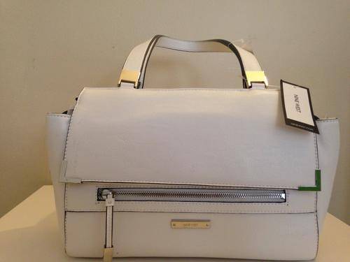 Snow white Nine West tote