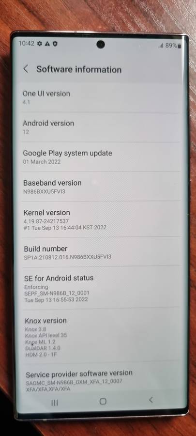 Samsung Galaxy Note 20 Ultra 256GB 5G Dual Sim Mystic Bronze  (READ CAREFULLY)