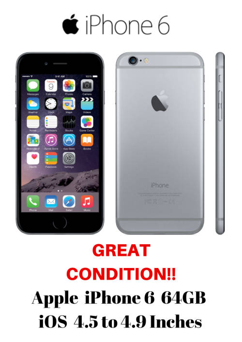 iPhone 6, 64GB, Silver