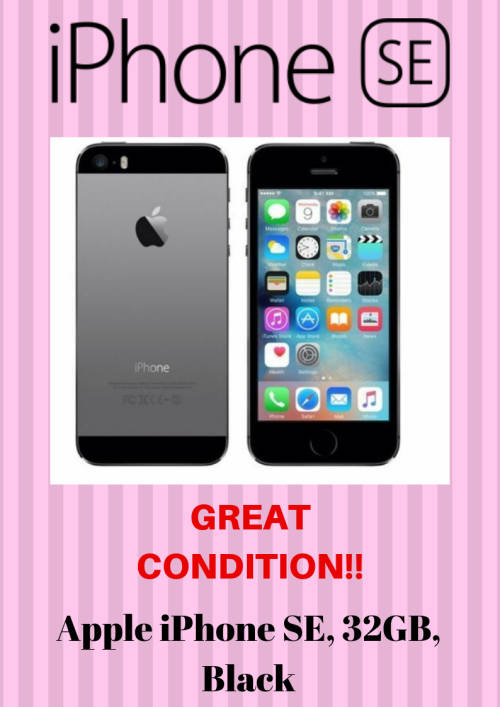 iPhone SE, 32GB, Black