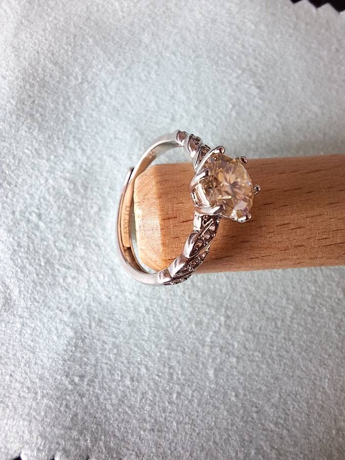 ENGAGEMENT RING!!! With Certificate Of Authenticity