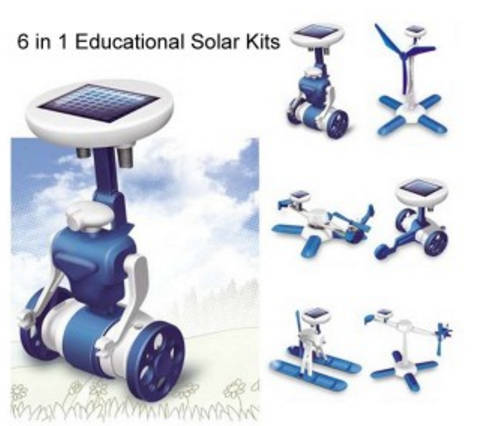 6 in 1 Solar DIY Educational Kit for intelligent kids - Bulk offers Welcome