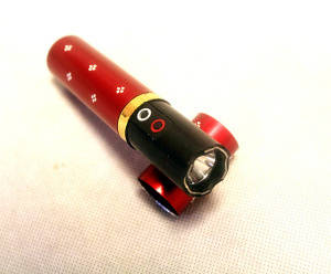 Stun Gun / Shocker Lipstick 1202 + LED Flashlight 11cm Rechargeable