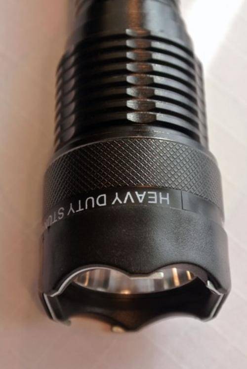 Stun Gun / Shocker 611 + LED Flashlight 20cm Rechargeable - Bulk Offers Welcome