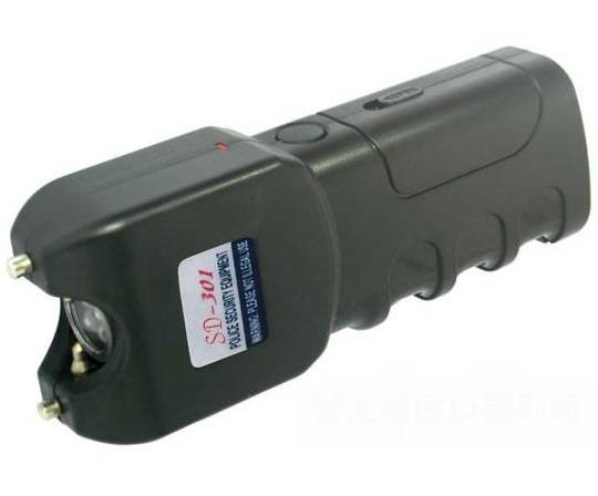 Special!!! Stun Gun / Taser / Shocker 301 + LED Flashlight 13cm Rechargeable