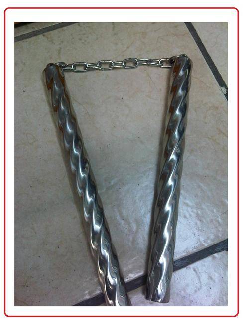 Silver nunchucks  - NEW!!! BULK PRICES AVAILABLE!!!