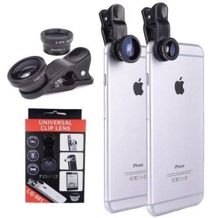 SmrtTech 3-in-1 Mobile Lens Kit