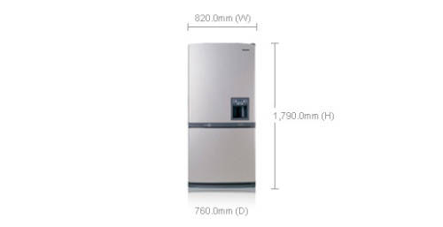 Samsung 710 Litre Cooltech Plus Fridge & Freezer