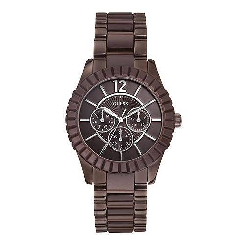 Authentic  Guess W0028L2 Ladies Multifunction Brown Watch  *2 year warranty*