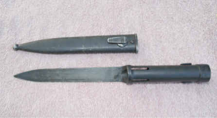 FN Bayonet with Steel Scabbard