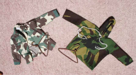 Original GI Joe Camouflage Jackets Circa 1960