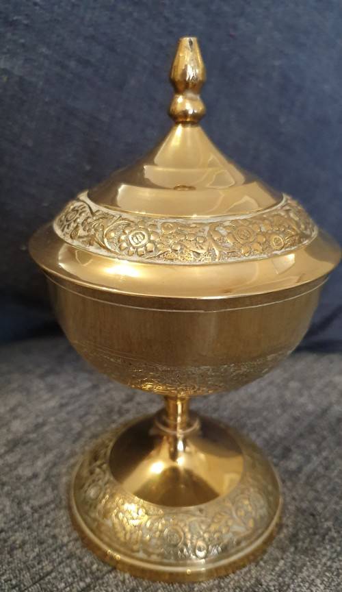 Brass Goblet & Lid