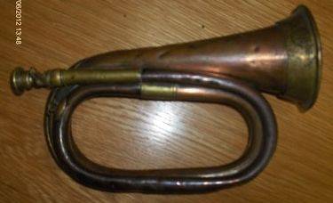 1948 Authentic Bugle with Military Acceptance Mark
