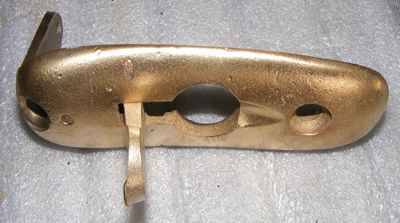 Brass FN Baseplate for wooden stock