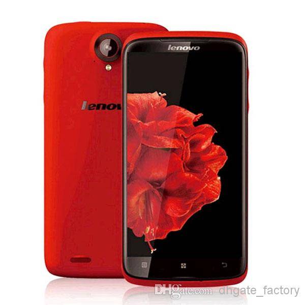 RED Lenovo S820 4.7" Capacitive Android 4.2 Quad Core 1.2GHz Power GPU 3G Smartphone 13MP Cam