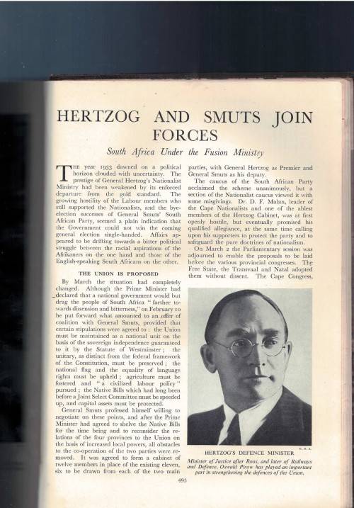 Pictorial History of South Africa-Odhams Press Ltd. 1938 (Hardcover)