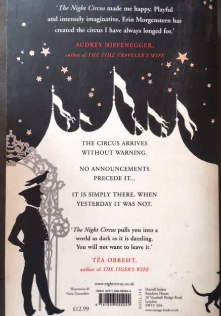 The Night Circus - Erin Morgenstern (Paperback) LIKE NEW